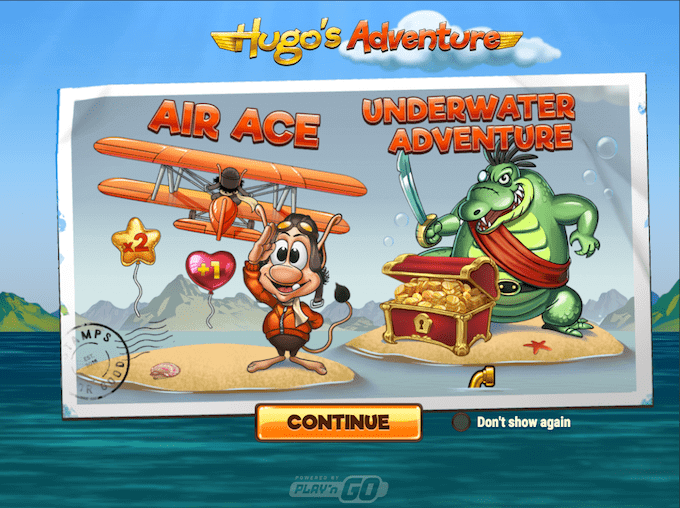 Hugo's Adventure er produceret af Play'n GO