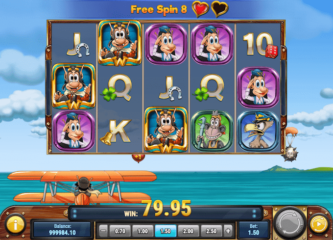 Vind free spins i Hugo's Adventure