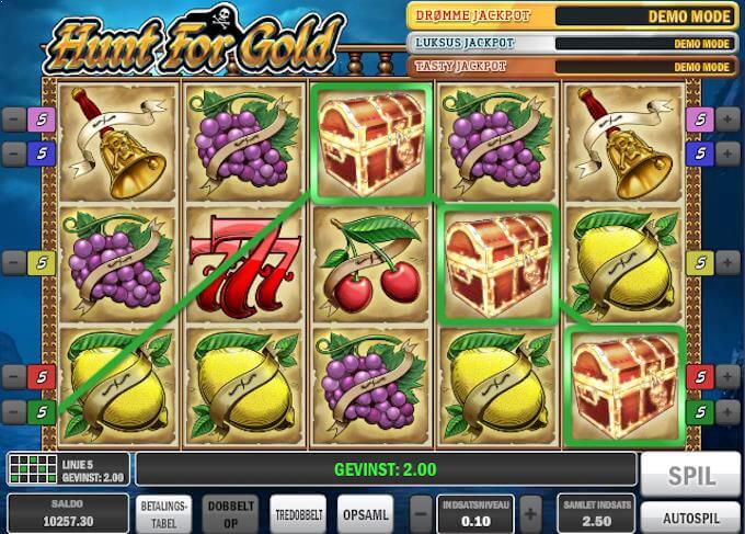 Spil Hunt For Gold hos NordicBet