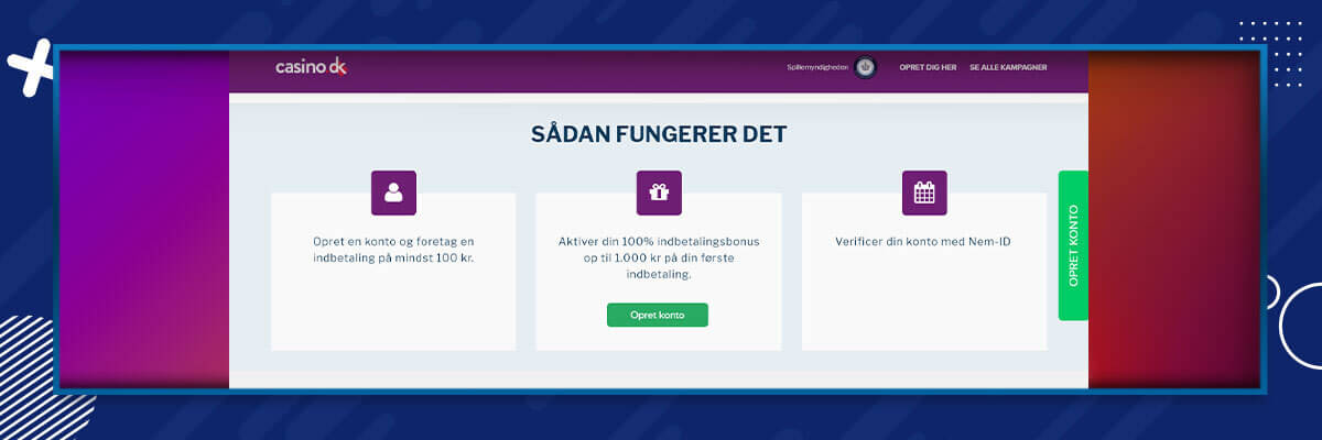 Hvordan Casino.dk fungerer Hvordan Casino.dk fungerer