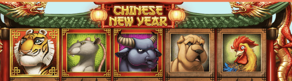 Chinese New Year spillemaskinen fra Play'n GO.