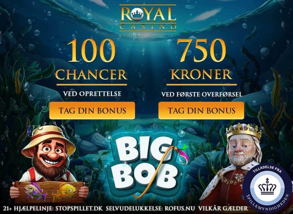 Velkomstbonus Royal Casino