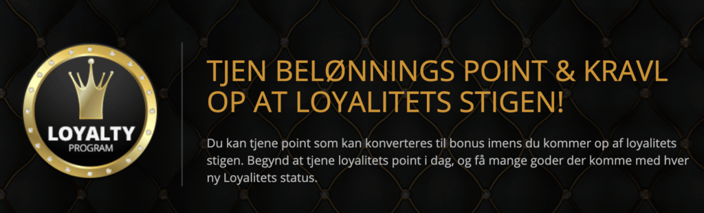 Tjen belønningspoint og få mere i bonus.