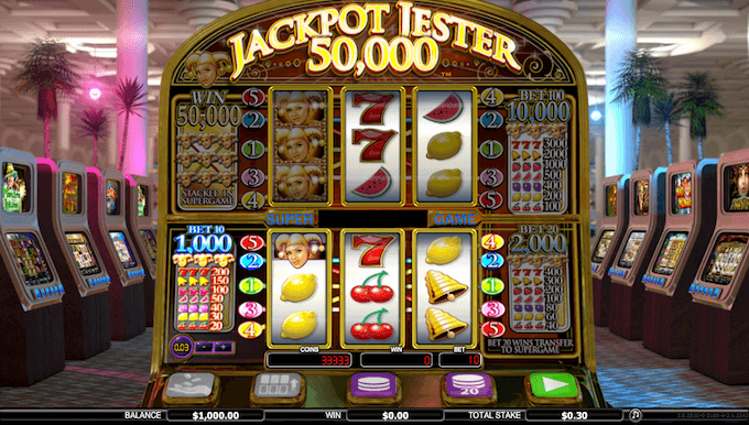 Prøv Jackpot Jester 50,000 her