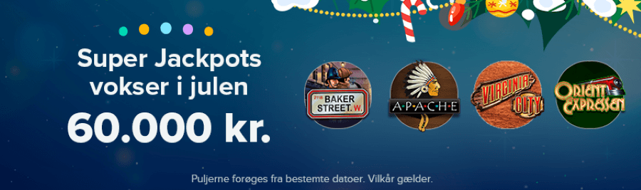 Vind julejackppot hos Spillehallen
