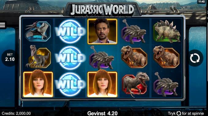 Spil Jurassic World hos LeoVegas