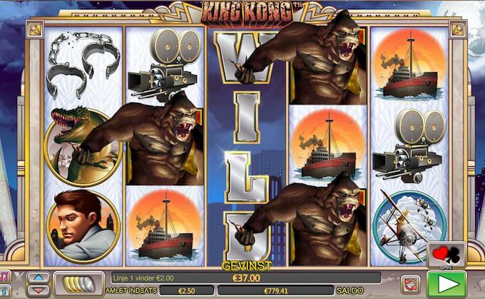 Spil King Kong hos Mr Green Spil King Kong hos Mr Green