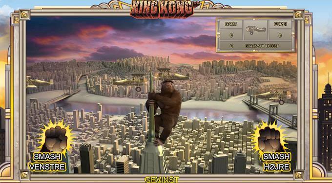 Spil King Kong hos Mr Green Spil King Kong hos Mr Green