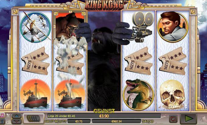 King Kong Free spins