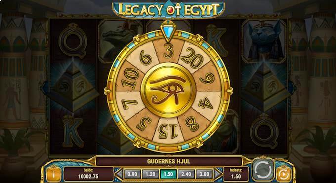 Spil Legacy of Egypt på Karamba