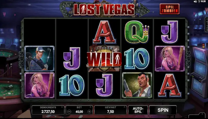 Lost Vegas Free Spins