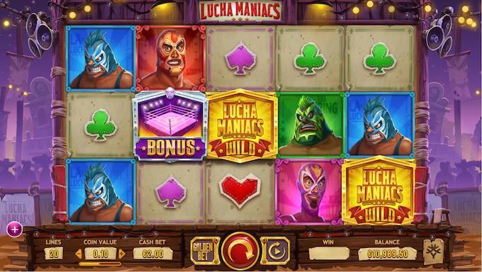 Spil Lucha Maniacs her Spil Lucha Maniacs her