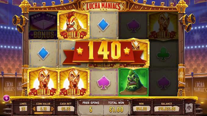 Spil Lucha Maniacs her Spil Lucha Maniacs her