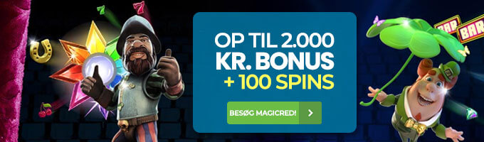 MagicRed Casino: Få op til 2.000 kr. casino bonus + 100 free spins MagicRed Casino: Få op til 2.000 kr. casino bonus + 100 free spins
