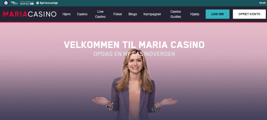 Maria Casino forside