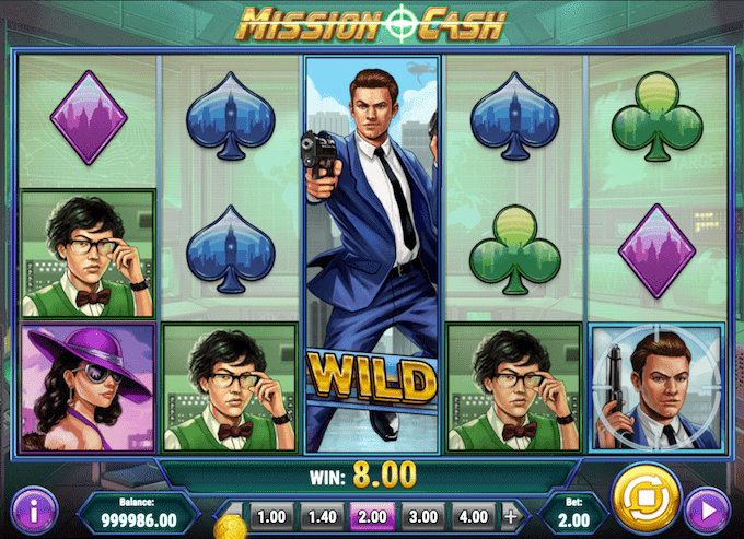 Mission Cash er udgivet af Play'n GO