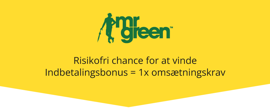 Fordele ved Mr Greens casino bonus til nye spillere