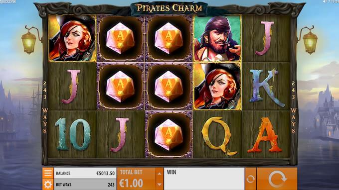 Spil Pirate's Charm hos Maria Casino