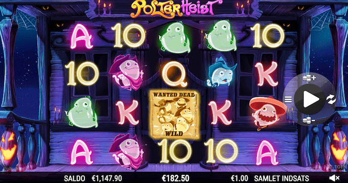 Spil Polterheist hos Unibet Casino