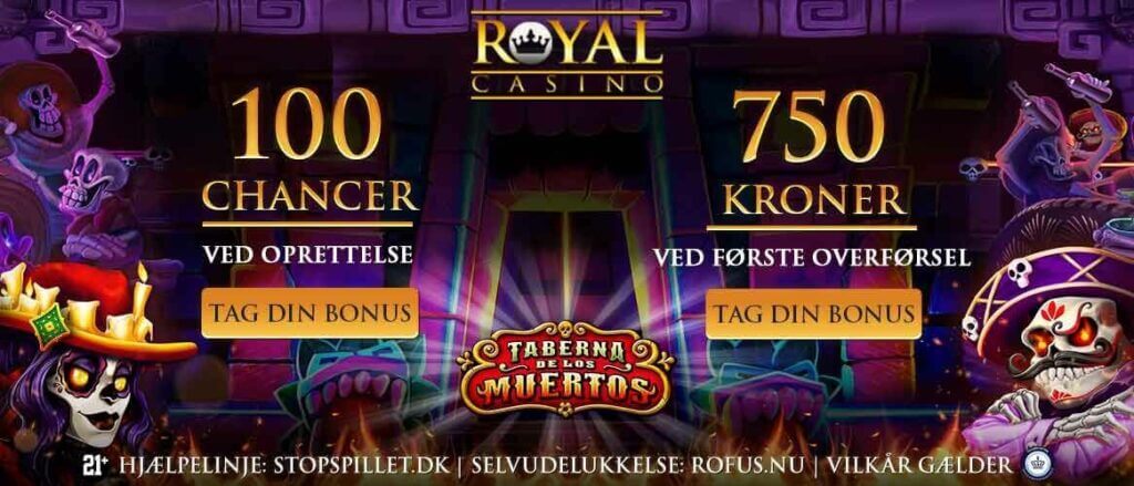 Royal Casino velkomstbonus
