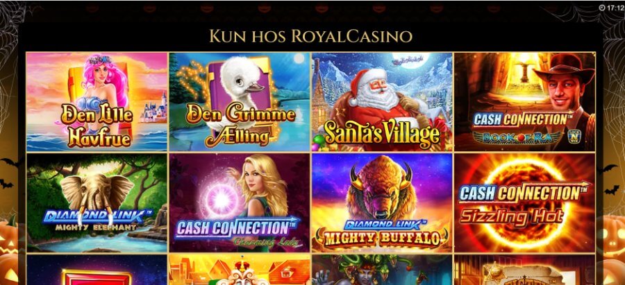 Spillemaskiner hos Royalcasino