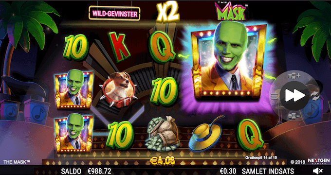 Spil The Mask hos Maria Casino