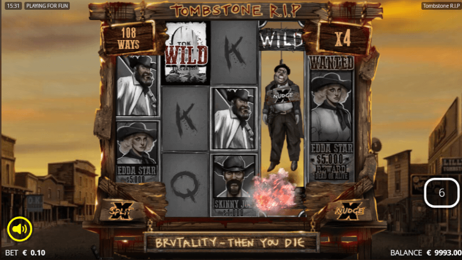 Tombstone RIP Free Spins