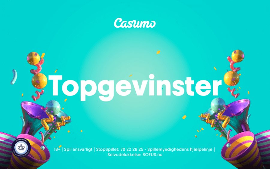 Hos Casumo kan man læse om udbetalte topgevinster