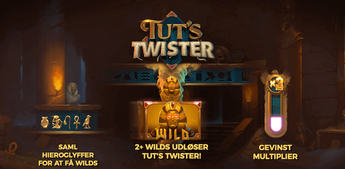 Tuts Twister funktioner