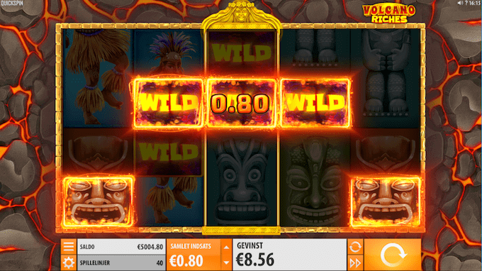 Spil Vulcano Riches hos Vera&John Spil Vulcano Riches hos Vera&John