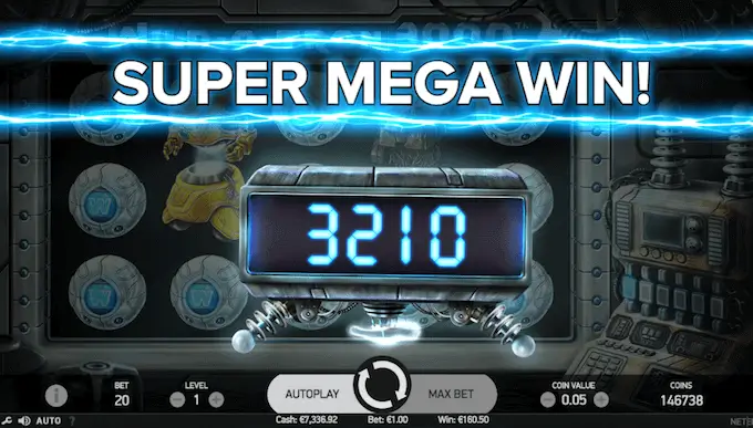 Wild o Tron 3000 mega win