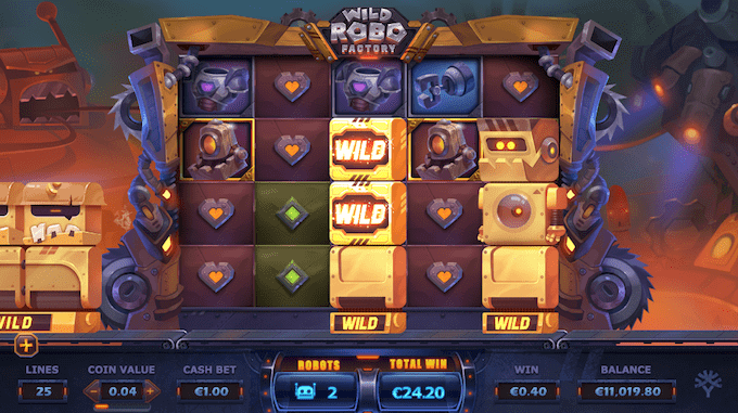 Wild Robo Factory er produceret af Yggdrasil