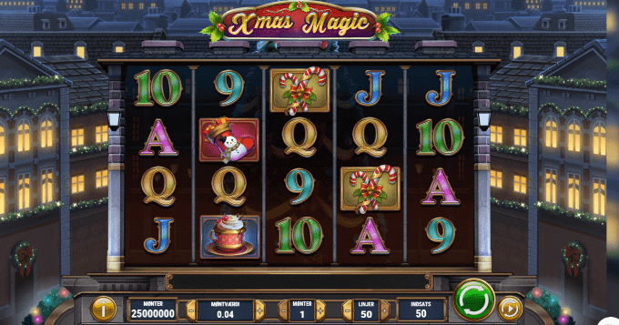 Xmas Magic er simpelt opbygget